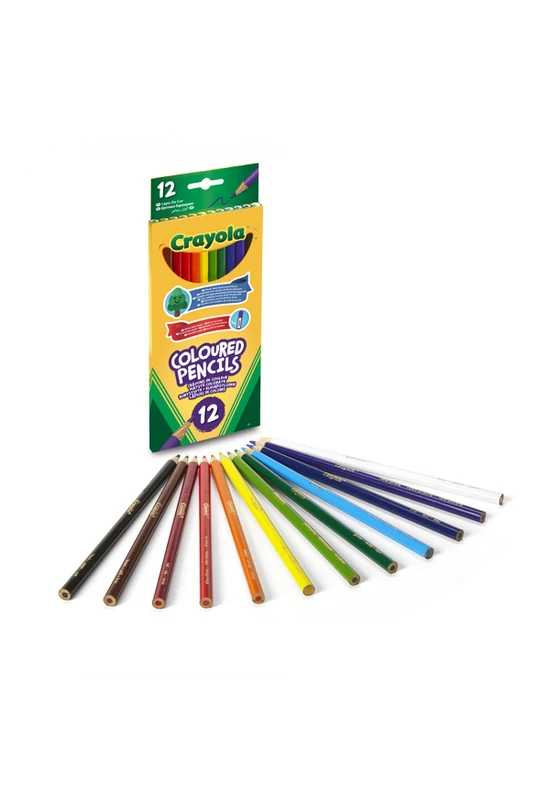 CRAYOLA - színes ceruza készlet - 12 db-os