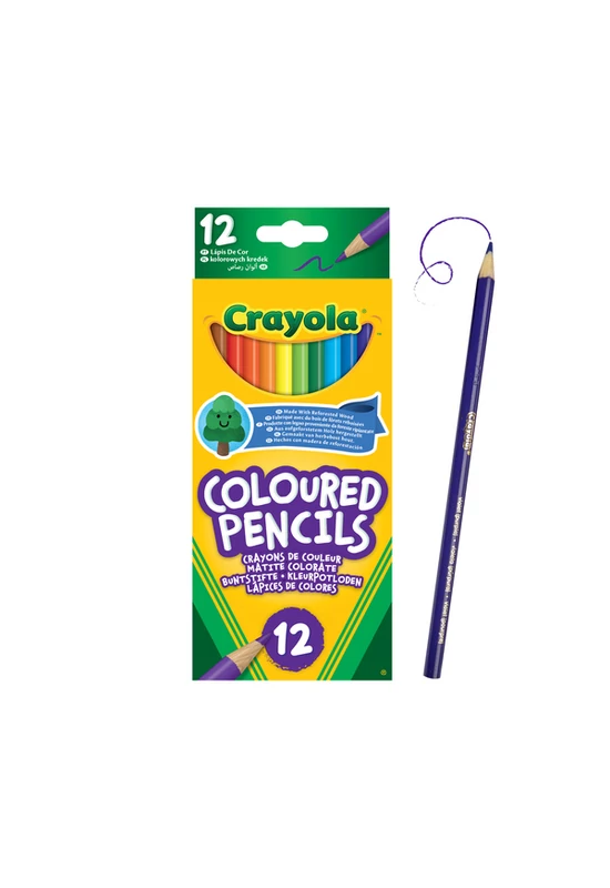 CRAYOLA - színes ceruza készlet - 12 db-os