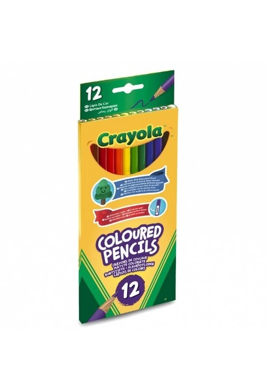 CRAYOLA - színes ceruza készlet - 12 db-os