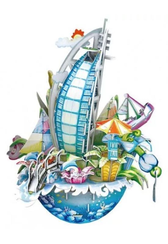 CubicFun - 3D puzzle  - Dubai városkép