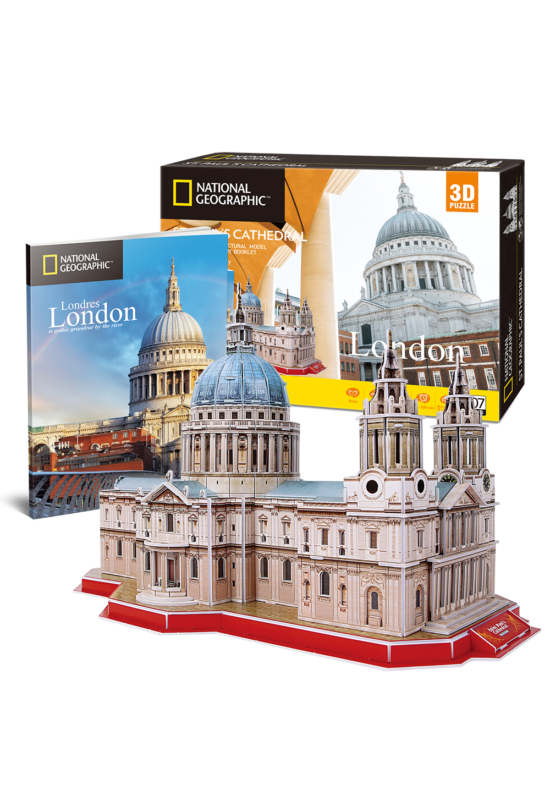 CubicFun - 3D puzzle City Travel London - Szent Pál-székesegyház - Palincs Játék