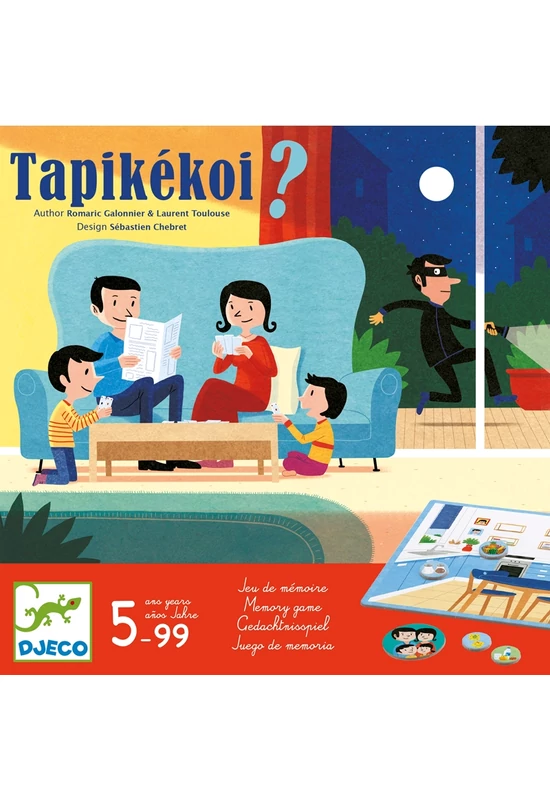 DJECO - Társasjáték - Mi tűnt el? - Tapikékoi - Palincs Játék