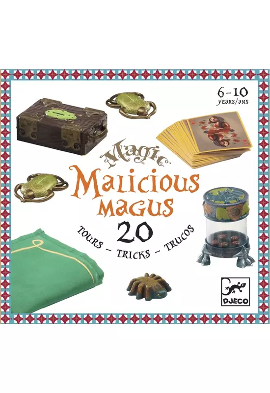 Bűvészkészlet - Malicious magus - 20 trükk - Palincs Játék