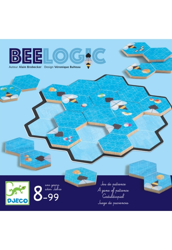 DJECO - Bee Logic - Méhecske logika - egyszemélyes logikai kirakójáték