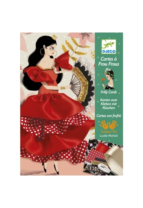 DJECO - Varrás és díszítés - Flamenco táncosnő