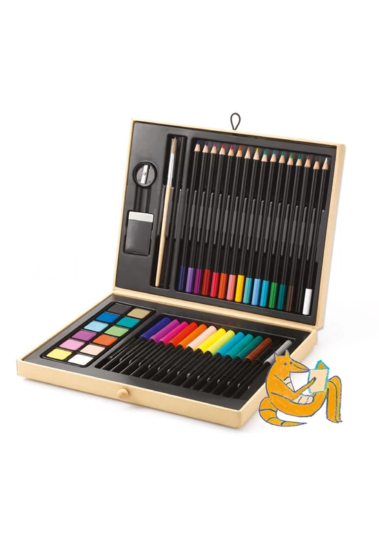 DJECO - Color Box, a kreatív festő és rajz készlet