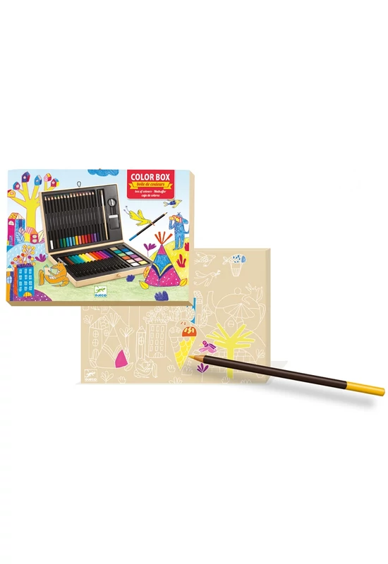 DJECO - Color Box, a kreatív festő és rajz készlet