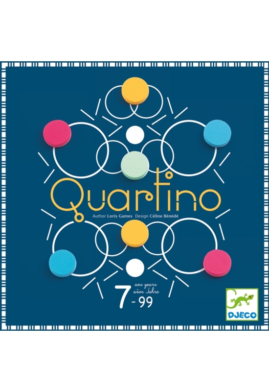 DJECO - Quartino - Színcsata társasjáték