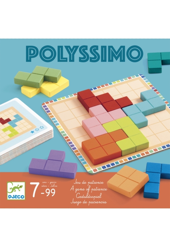 DJECO - Polyssimo - Tetrisz egyszemélyes kirakó