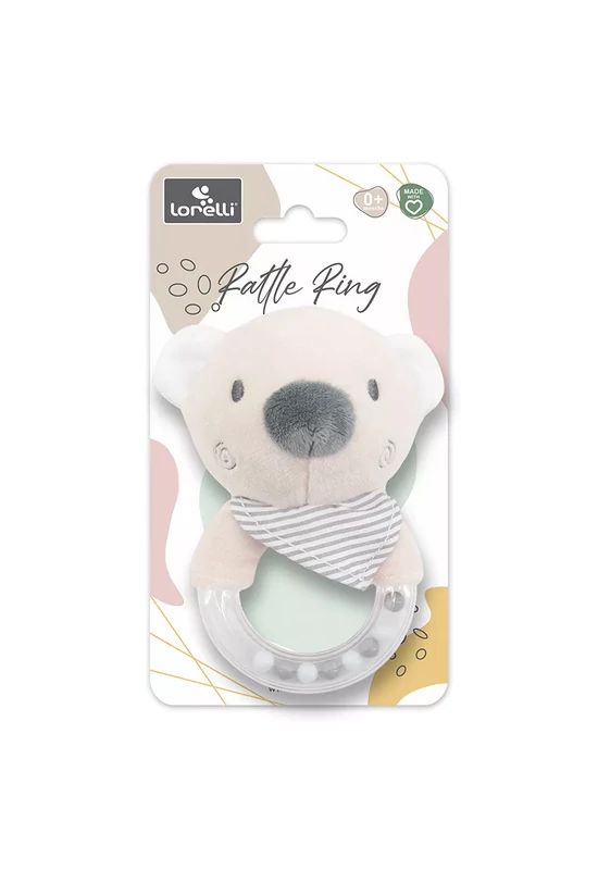 Lorelli Toys Plüss csörgő – Bézs Maci