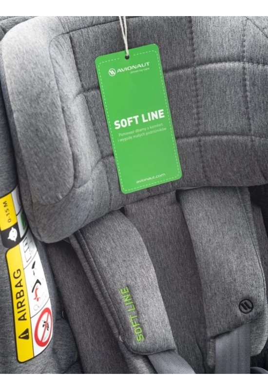 Avionaut AeroFIX Soft Line iSize autósülés 67-105cm - AF.05 Piros