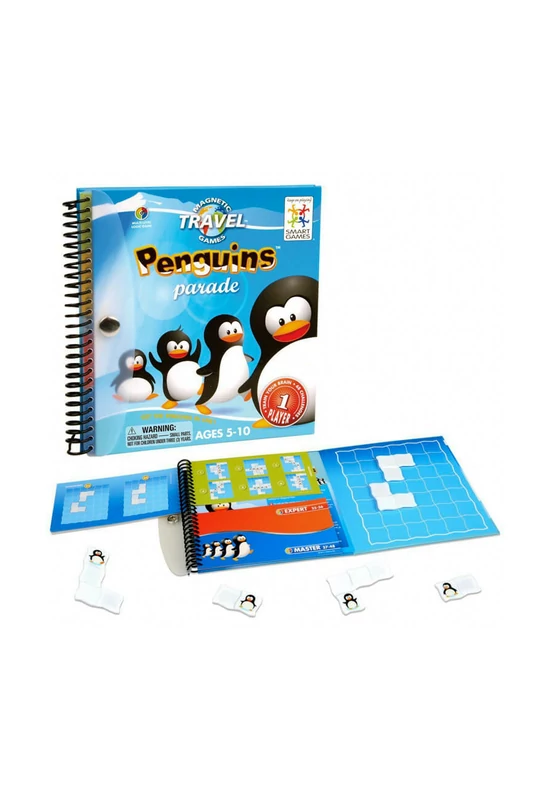 SMARTGAMES - Pingvin parádé - Mágneses utazójáték - Palincs Játék