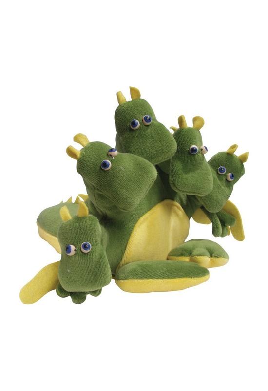 Kesztyűbáb felnőtt kézre - Sárkányok