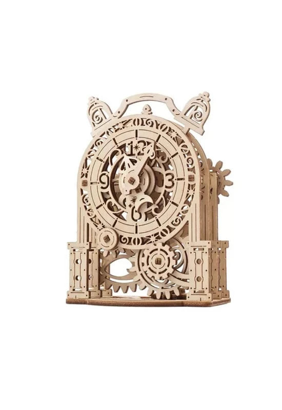 3D  mechanikus modell - UGEARS Vintage ébresztőóra -  Palincs Játék