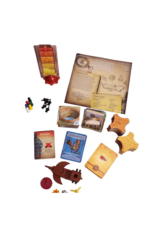 GAMEWRIGHT - A Tiltott Sivatag - kooperatív társas kártyajáték
