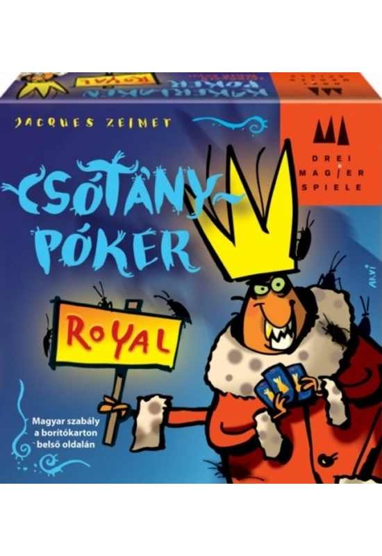 Csótánypóker Royal - blöffölős kártyajáték