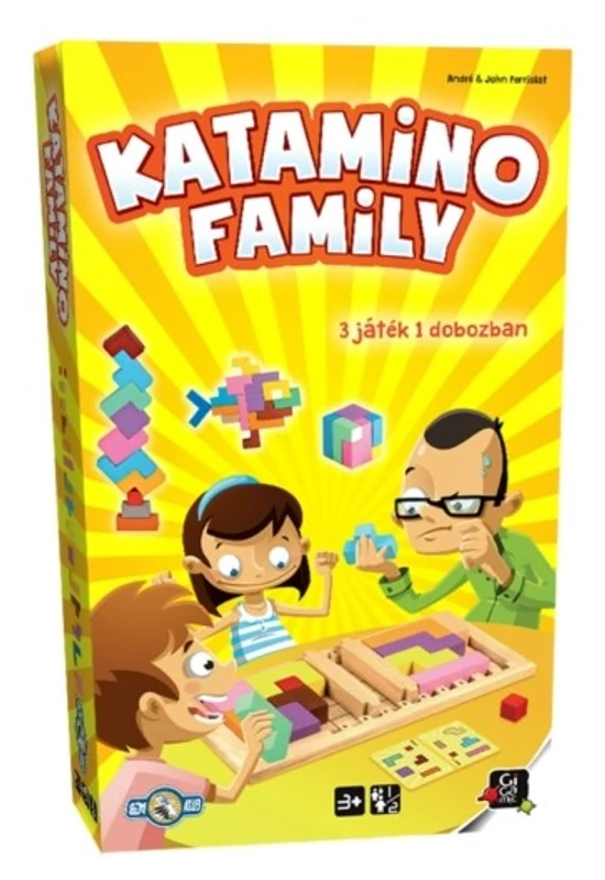 GIGAMIC - Katamino Family - logikai építő-és társasjáték