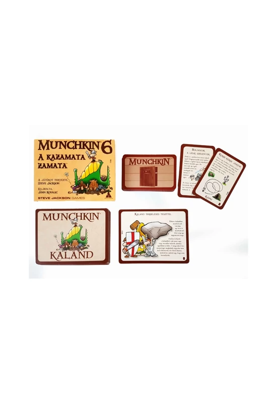 DELTA VISION - Munchkin 6 - A Kazamata Zamata - vicces kártyajáték