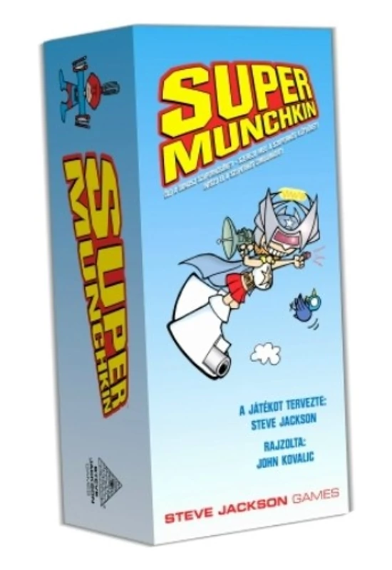 DELTA VISION - Super Munchkin - vicces kártyajáték