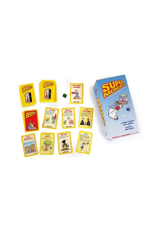 DELTA VISION - Super Munchkin - vicces kártyajáték