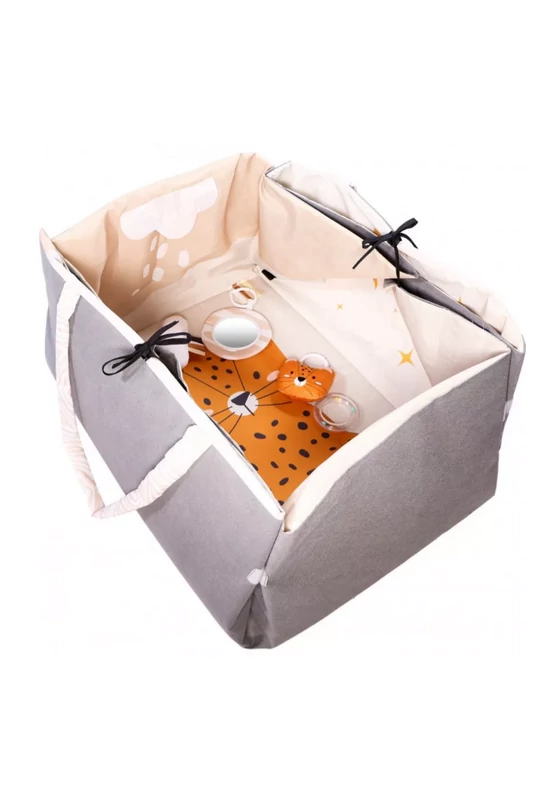 Tryco - 2 in 1 leopárdos játszószőnyeg