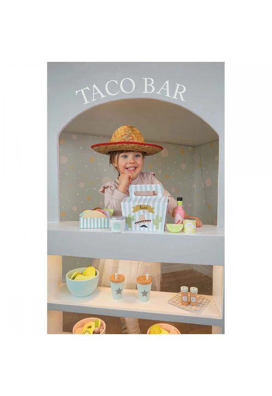 Jabadabado - Fa taco játékkonyha kiegészítő készlet