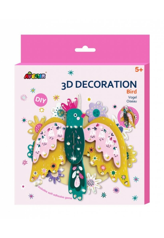 Avenir - 3D dekorációs puzzle - Madár