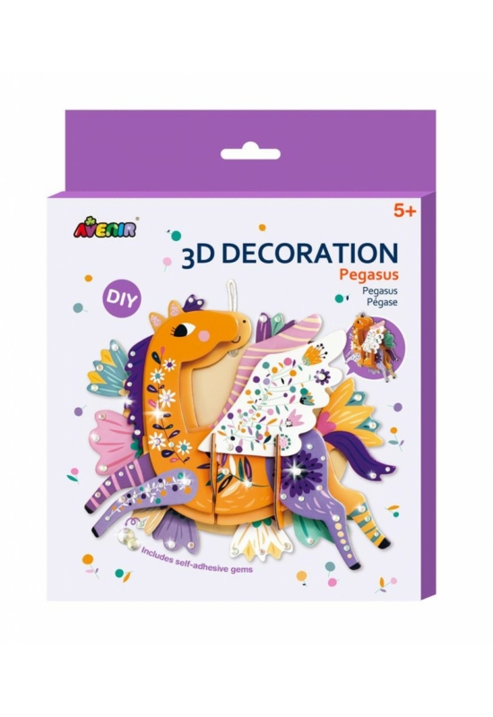 Avenir - 3D dekorációs puzzle - Pegazus