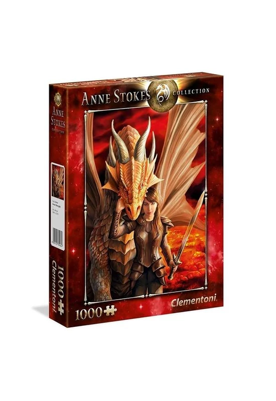 Clementoni - Anne Stokes Collection - Inner Strengths - Belső Erő - 1000 db-os puzzle (CLE39464)