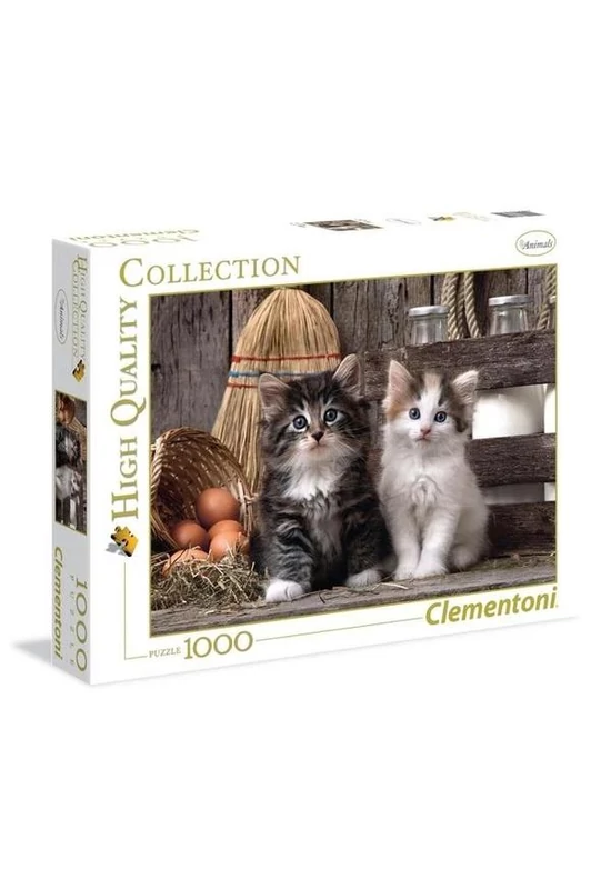 Clementoni - Kiscicák - 1000 db-os puzzle (CLE39340)