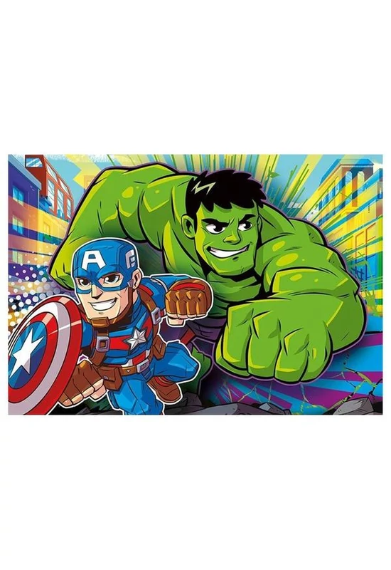 Clementoni - Marvel Szuperhősök - 3x48 db-os puzzle