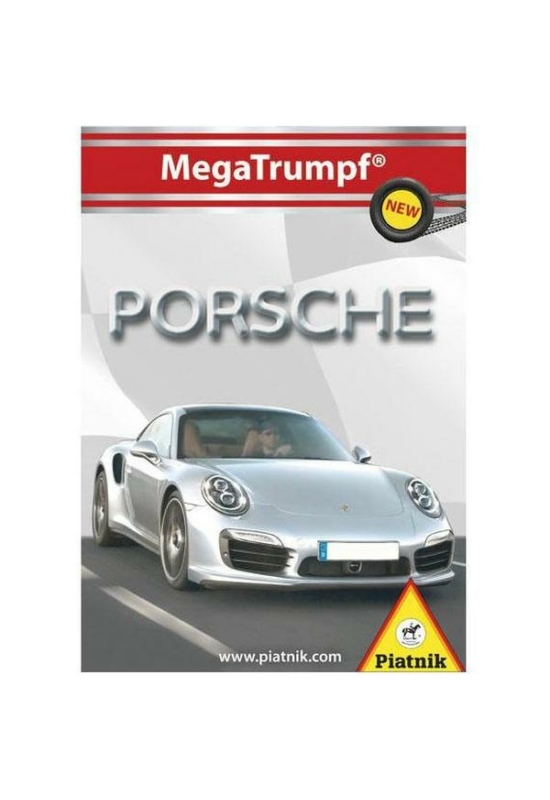 PIATNIK - kvartett kártyajáték - Porsche autók