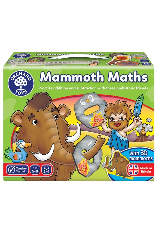 ORCHARD TOYS - Mamutmatek (Mammoth Math) - Palincs Játék