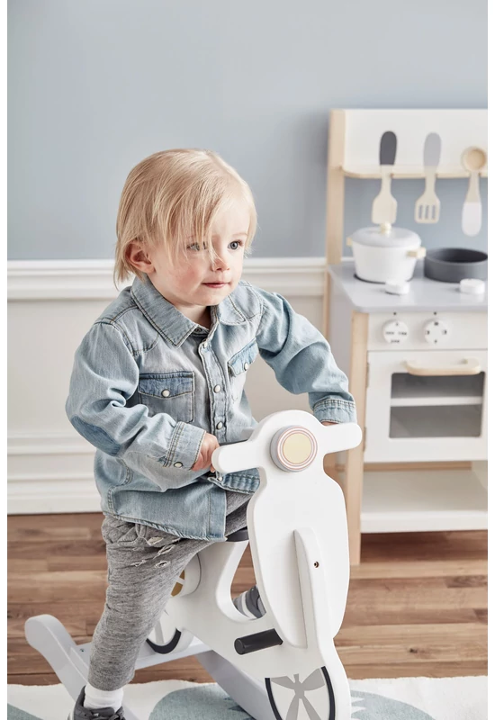 Kid's Concept - Kid's Base - Hinta robogó - Szürke/Fehér