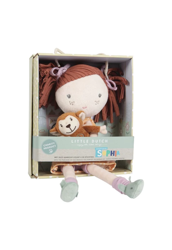 LITTLE DUTCH - Sophia - textilbaba kismajommal - 35 cm