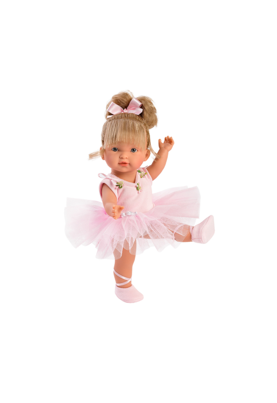 LLORENS - Valeria - balettozó, tüllszoknyás kislány játékbaba - 28 cm