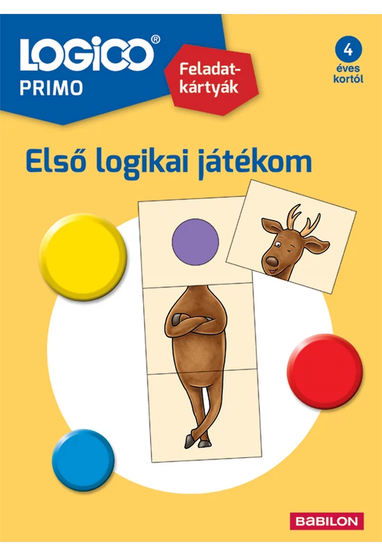 LOGICO - Primo feladatkártyák - Első logikai játékom