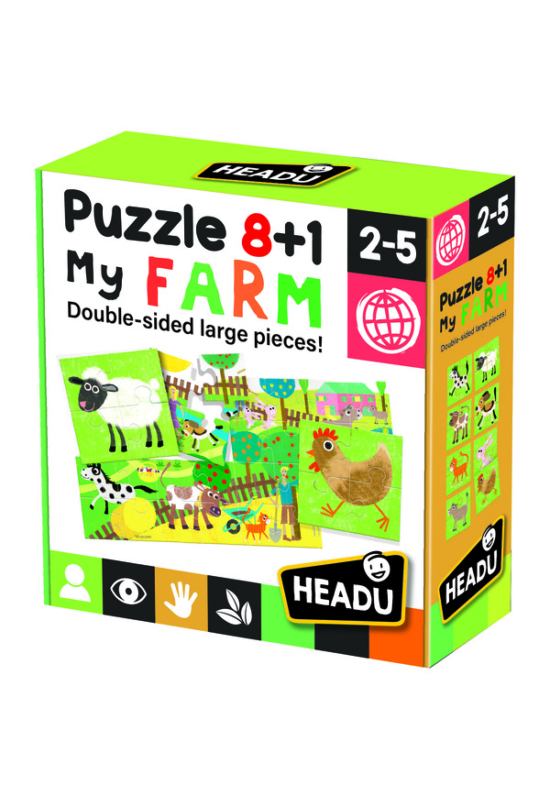 HEADU - Az én farmom - 8+1 kétoldalas puzzle