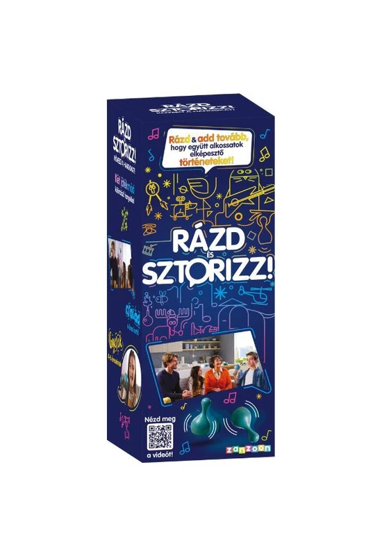 Rázd és Sztorizz! társasjáték - Palincs Játék