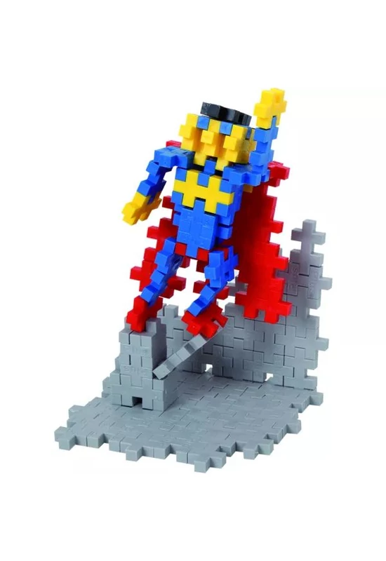 Plus-Plus építőjáték – 3D szuperhős figura készlet (100 db) 