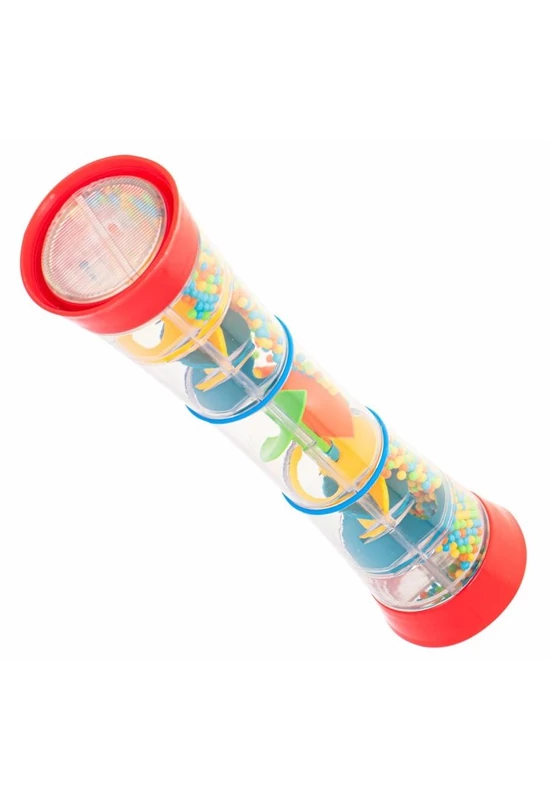 Színes esőbot csörgő - bébijáték, 31 cm - Palincs Játék