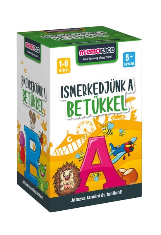 Memorace - Ismerkedjünk a betűkkel - memóriajáték