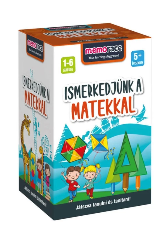 Memorace - Ismerkedjünk a matekkal - memória játék