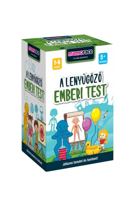 Memorace - Lenyűgöző emberi test - memória játék