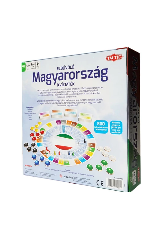 Elbűvölő Magyarország - társas kvízjáték