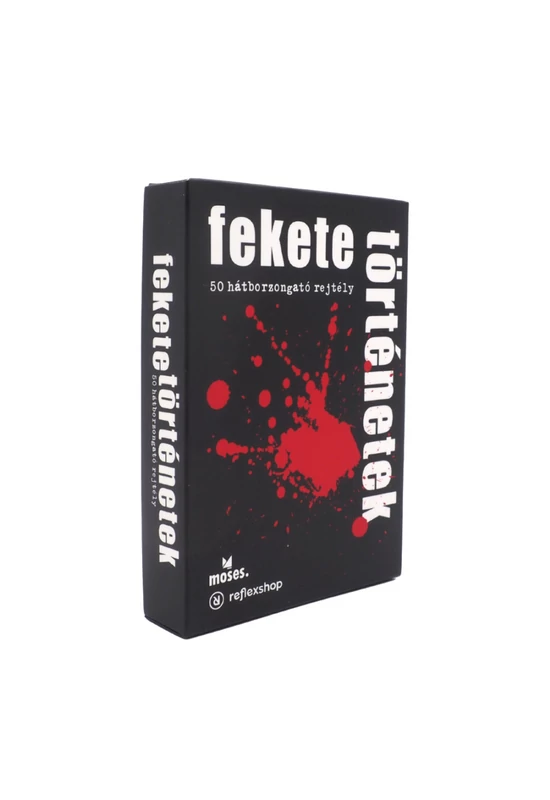 Fekete történetek - logisztori rejtvények kártyajáték