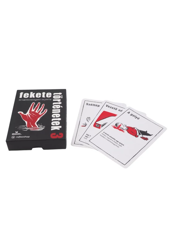 Fekete történetek 3. - logisztori rejtvények kártyajáték
