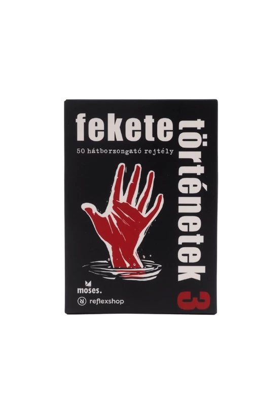 Fekete történetek 3. - logisztori rejtvények kártyajáték