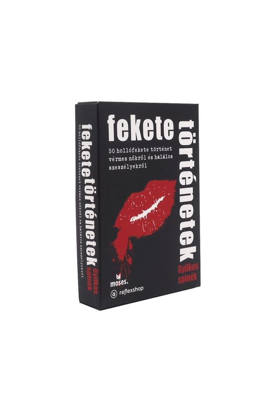 Fekete történetek - Gyilkos spinék - logisztori rejtvények kártyajáték