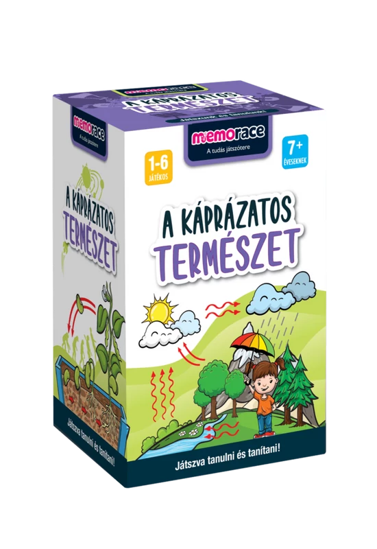 Memorace - A káprázatos természet - memória játék